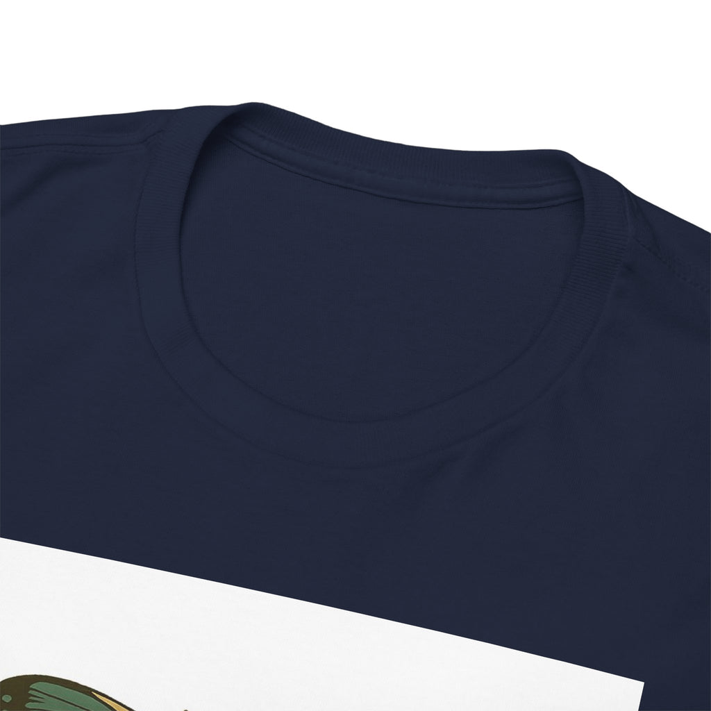 Butterfly Flora Unisex Heavy Cotton Tee, Nature Tee, Graphic T-Shirt, Eco-Friendly Gift, Spring/Summer Style, Unique Butterfly Design