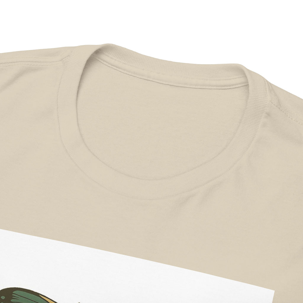 Butterfly Flora Unisex Heavy Cotton Tee, Nature Tee, Graphic T-Shirt, Eco-Friendly Gift, Spring/Summer Style, Unique Butterfly Design